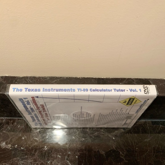 3 DVD SET-Texas Instrument TI-89 Calculator  Tutor - Picture 3 of 4